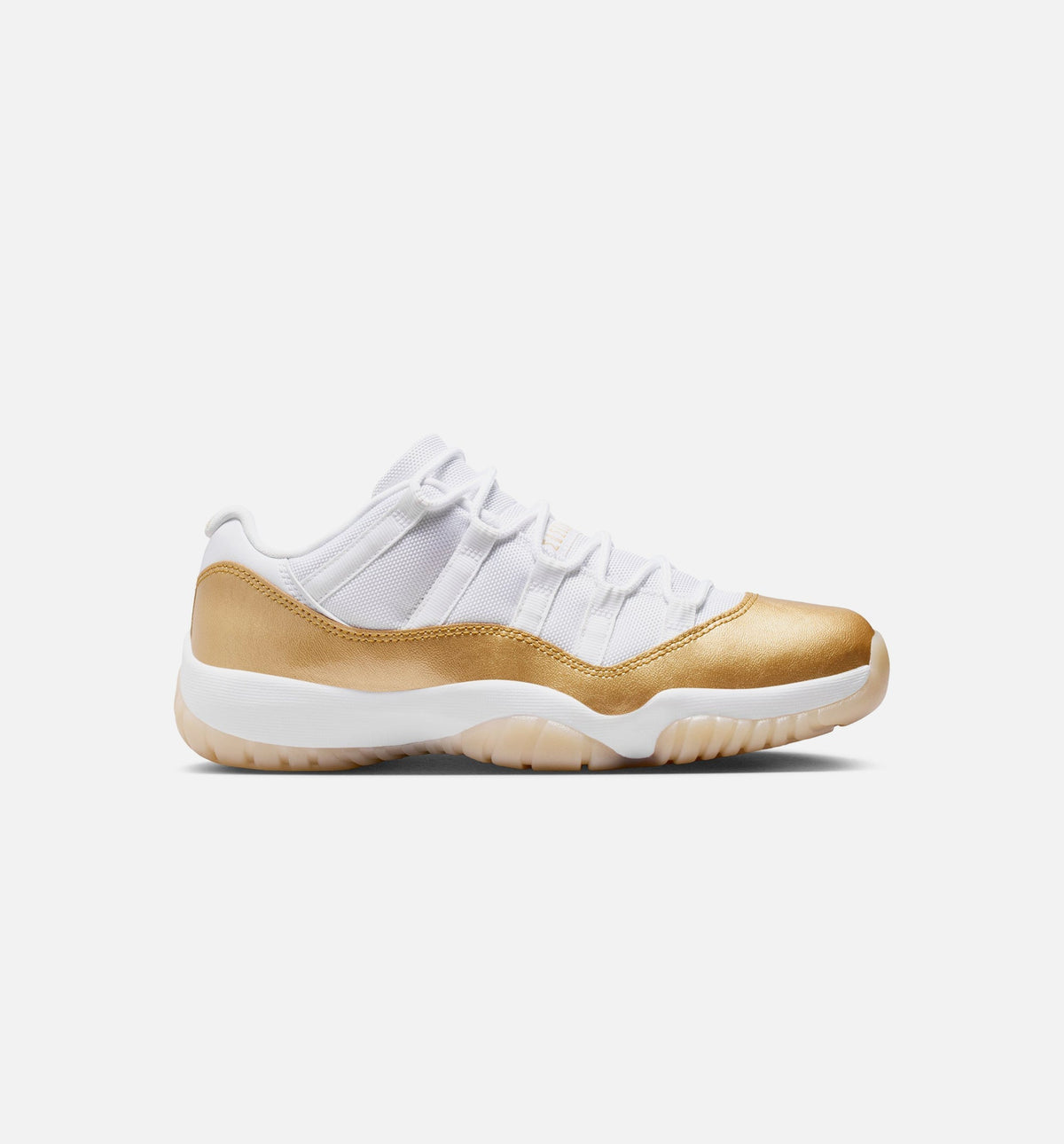 Air Jordan 11 Retro Low Mother's Day Women's Lifestyle Shoes - White / Metallic Gold / Team Gold