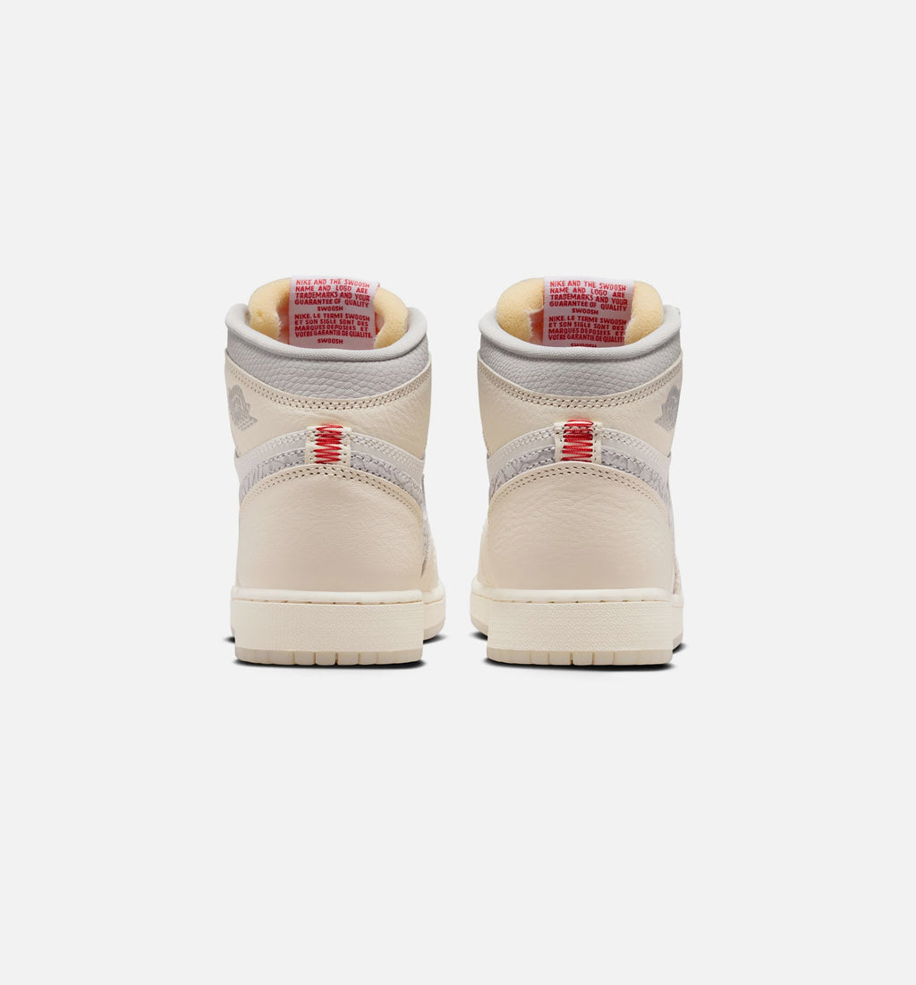 Air Jordan 1 Retro High OG Sail Big Kids' Sneakers - Sail / University Red / Pale Ivory / Off-White / Phantom
