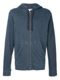 James Perse cotton zip-up hoodie