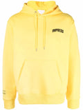 Helmut Lang slogan-print cotton hoodie