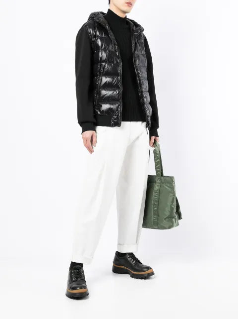 Mackage hooded quilted-panel jacket