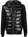 Mackage hooded quilted-panel jacket