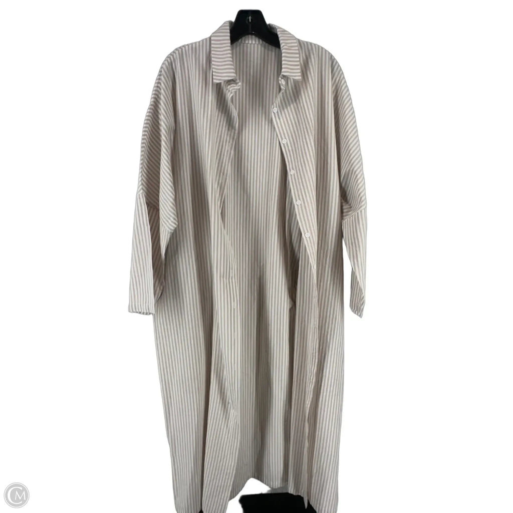 Dress Casual Maxi By Clothes Mentor In Striped Pattern, Size: M