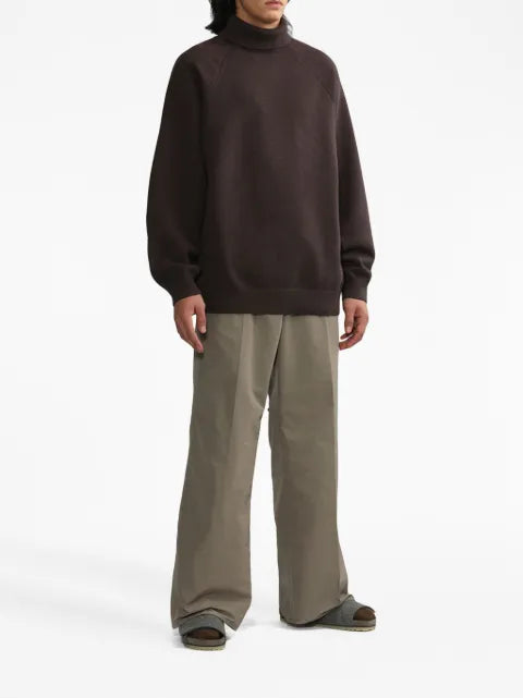 FEAR OF GOD ESSENTIALS roll-neck raglan jumper