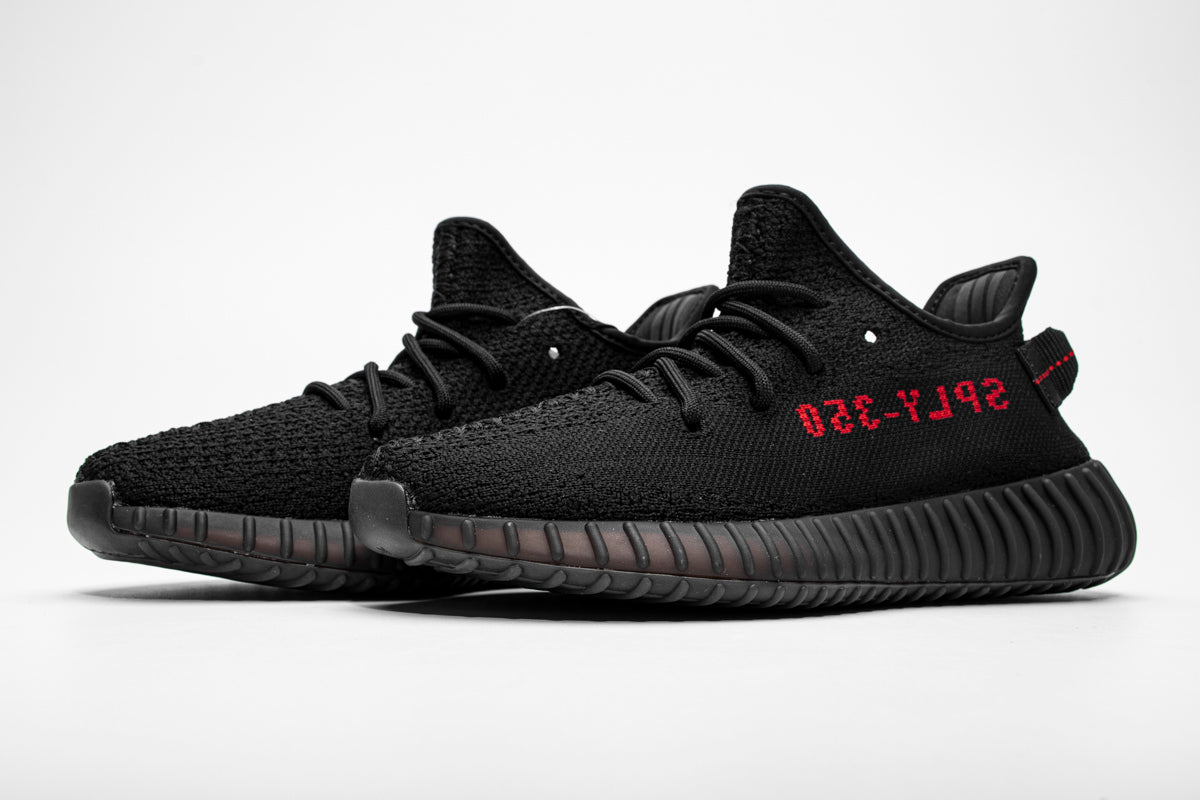 Yeezy 350 v2 Boost Black Red Reps Sneaker CP9652