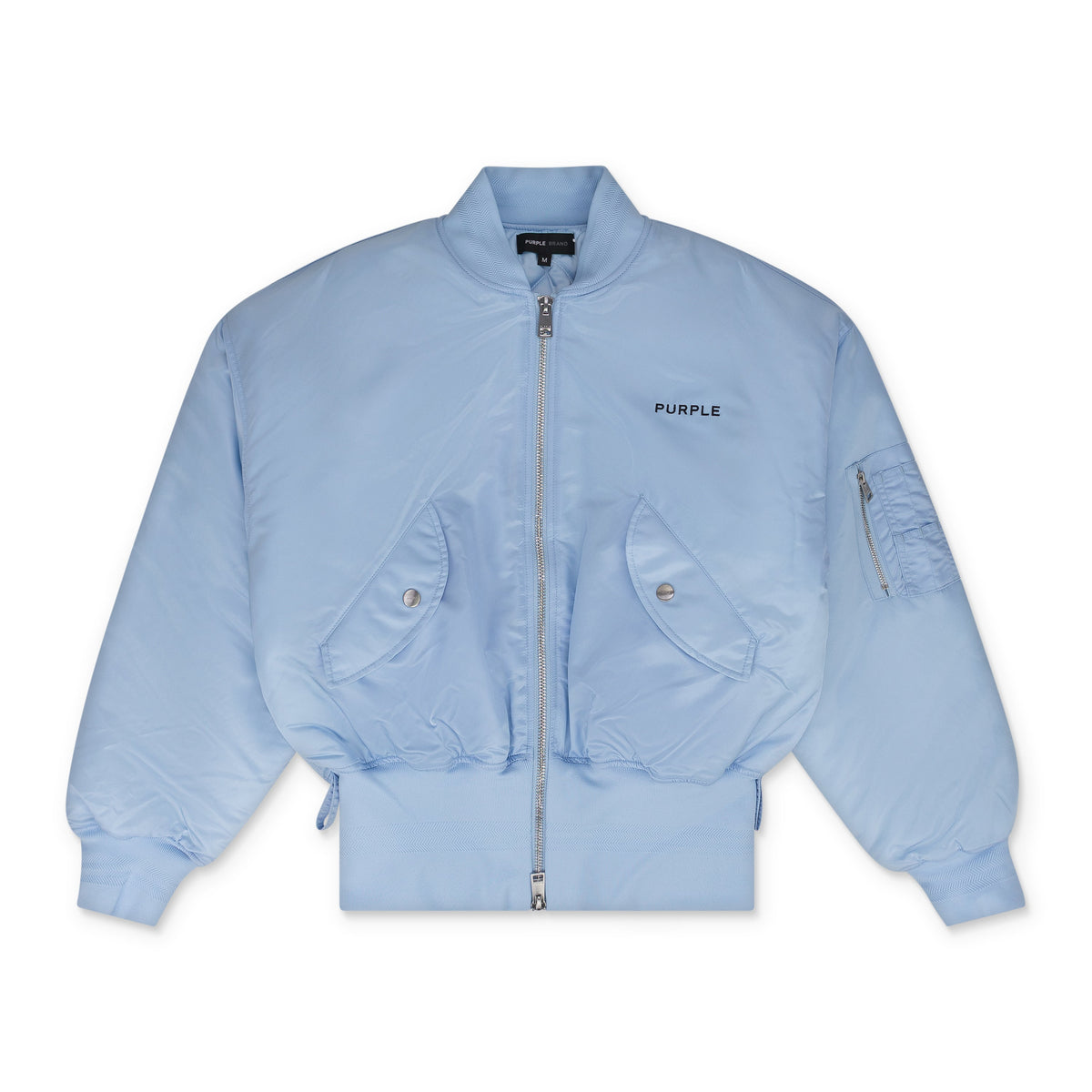 Blue Wordmark Bomber