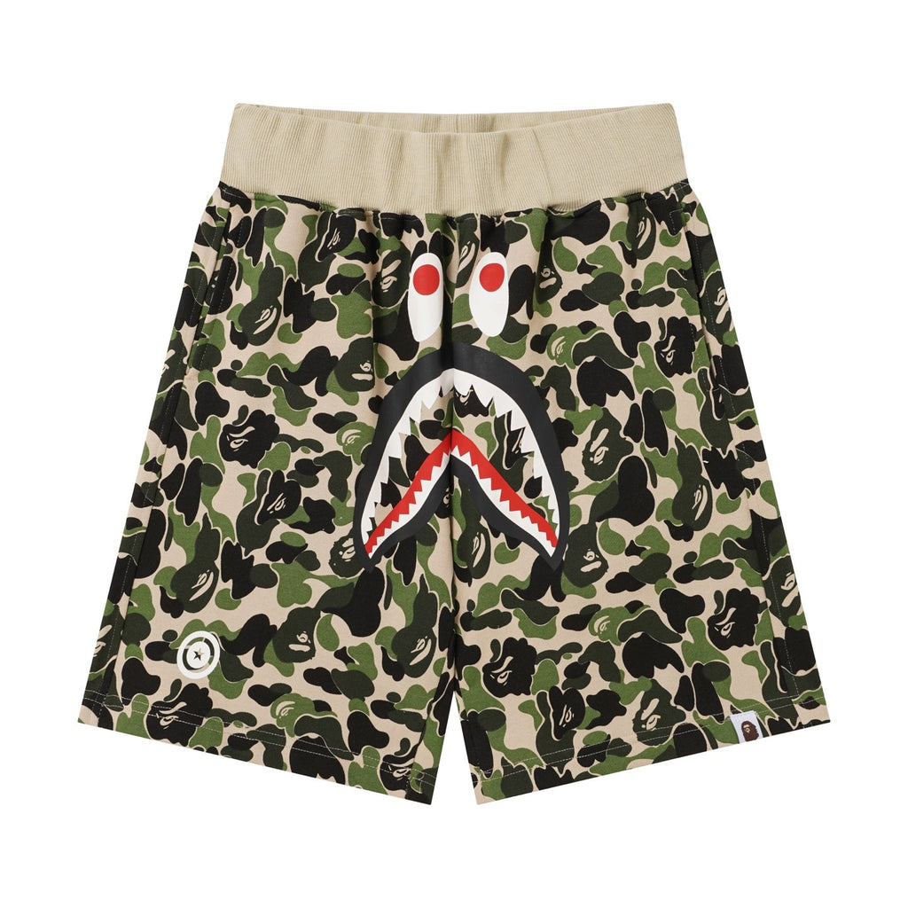 BAPE 1st Camo Shark Sweat Shorts
