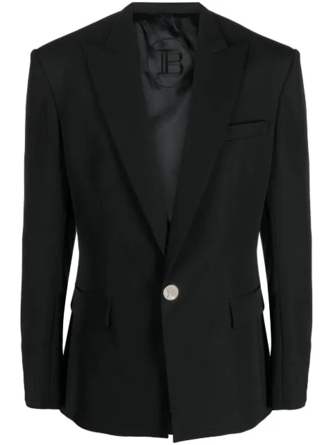 Balmain single-breasted wool blazer