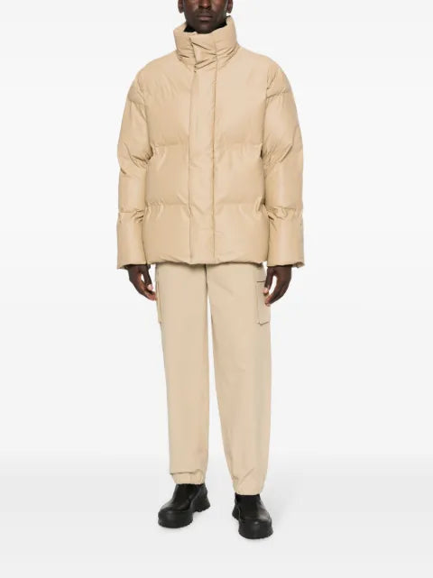 Rains funnel-neck padded jacket