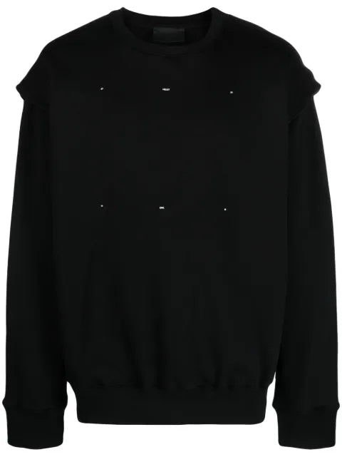 HELIOT EMIL crew-neck cotton sweatshirt