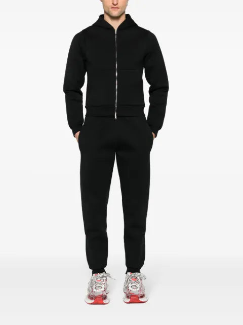 Balenciaga zip-up cotton hoodie