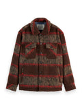 S&S Brushed Wool Blend Overshirt