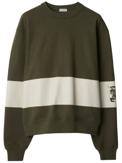 Burberry EKD stripe cotton jumper