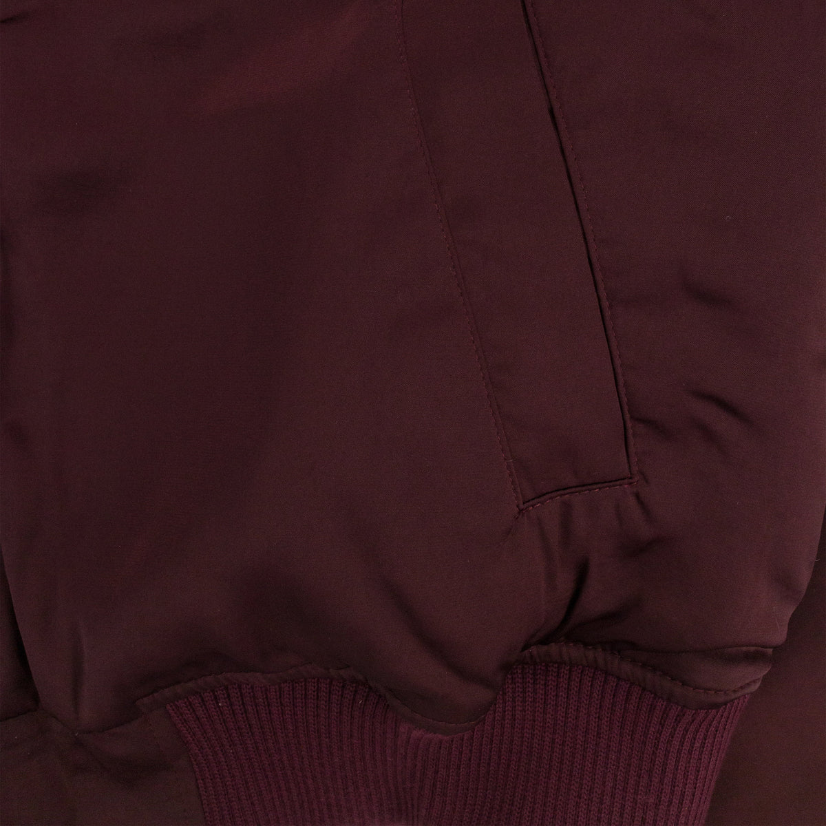 MAROON SIGNAL BOMBER