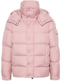 Moncler Maya 70th Anniversary Short Down Jacket — Pink