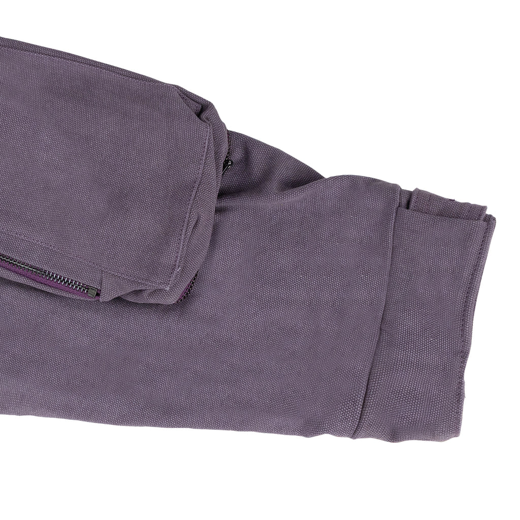 VIOLET FLOOR LENGTH TRENCH COAT