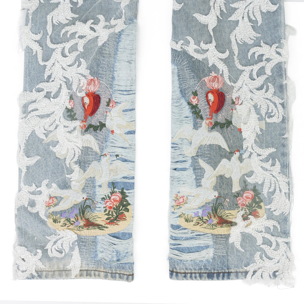 BLUE CHALICE STRAIGHT-FIT JEANS