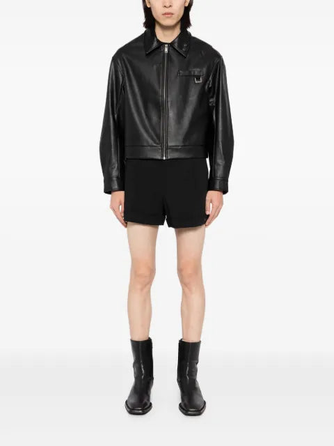 TEAM WANG design Choices faux leather jacket