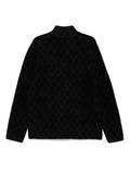 James Perse interior checkerboard cardigan