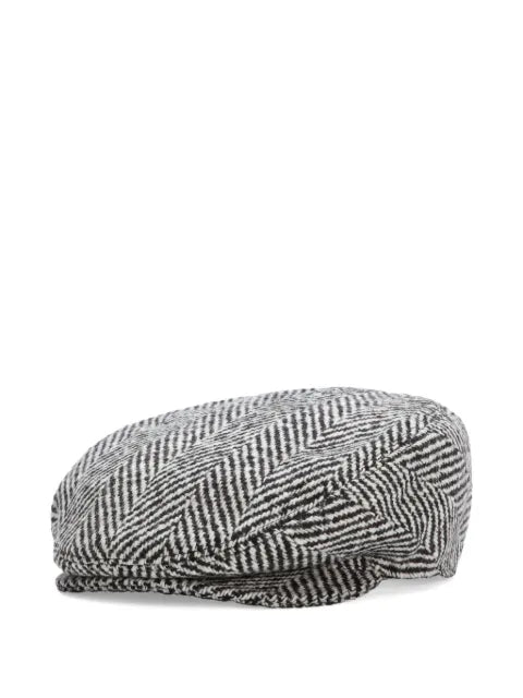 Dolce & Gabbana Shetland baseball cap with zigzag pattern