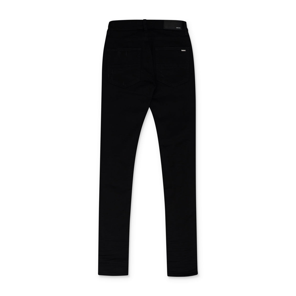 Overdyed Black Crystal Thrasher Skinny Jeans