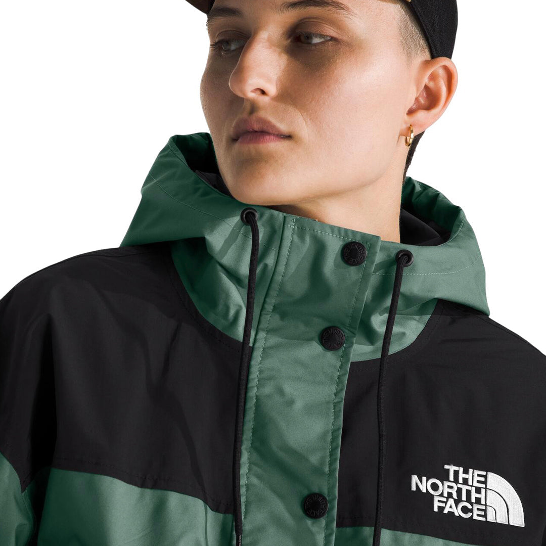 Chaqueta impermeable Reign para mujer color verde