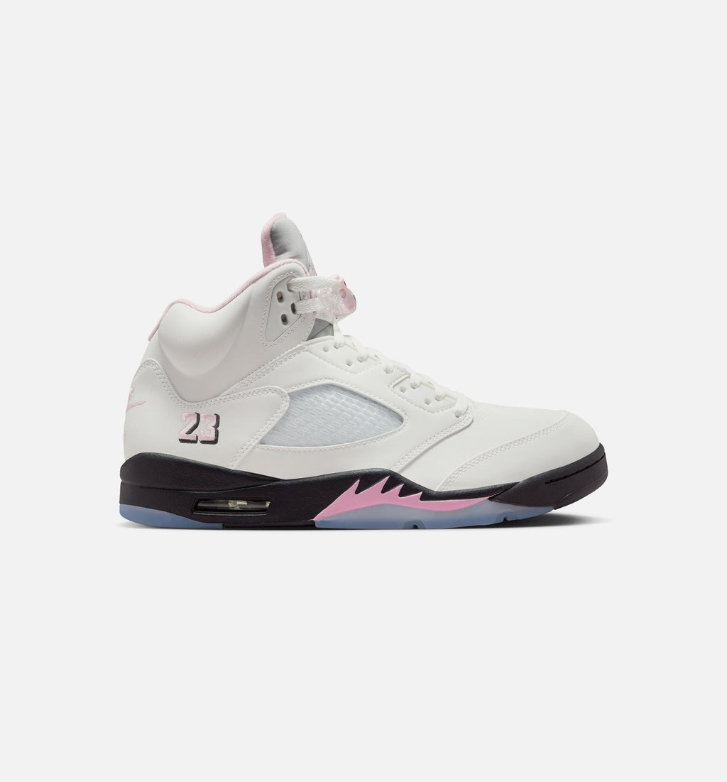 Air Jordan 5 Retro Medium Soft Pink – Men's Lifestyle Shoe | White/Soft Pink/Black