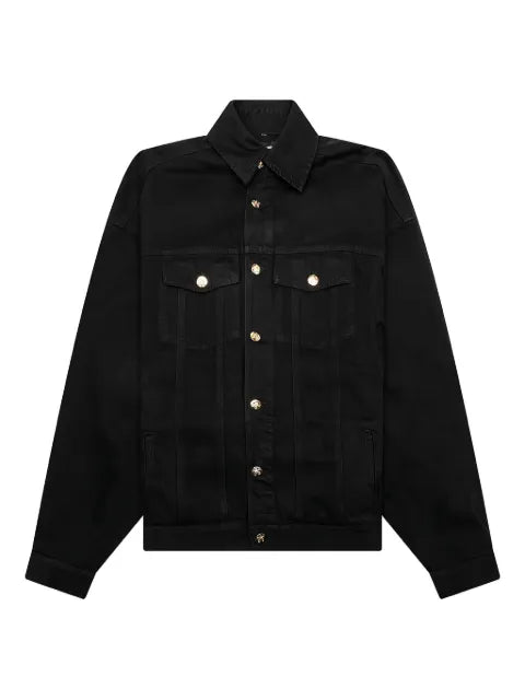 Willy Chavarria buttoned denim jacket