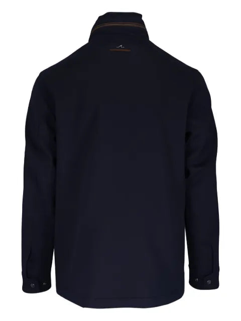 Paul & Shark high-neck cashmere coat