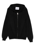 MEDEEA lapels zip hoodie jacket