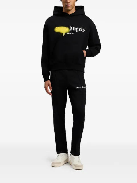 Palm Angels Spray City Milan logo hoodie