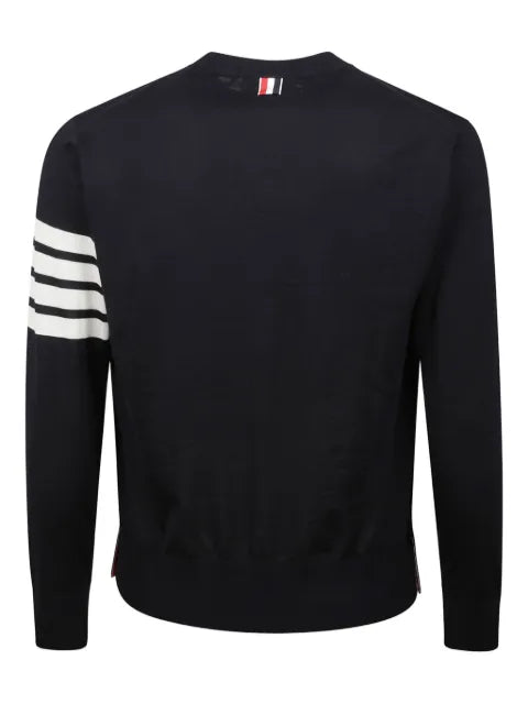 Thom Browne fine merino wool 4-bar pullover