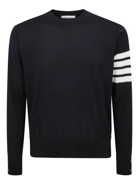 Thom Browne fine merino wool 4-bar pullover