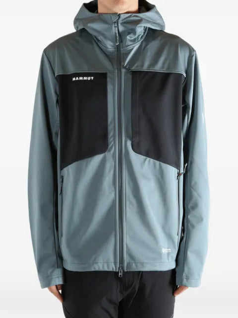 Mammut panelled hooded jacket
