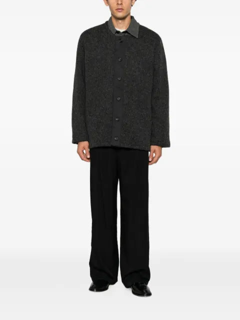 OUR LEGACY pressed wool cardigan