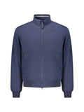 NORWAY 1963 zip-up ribbed-trim bomber  jacket