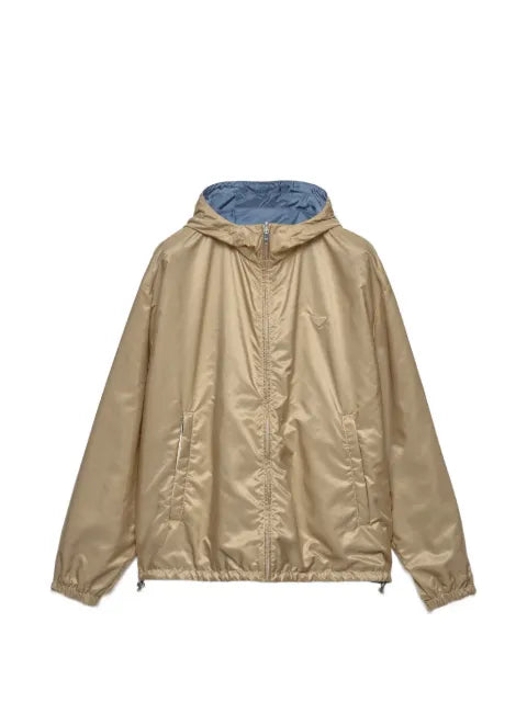 Prada reversible logo-plaque jacket