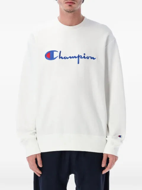 Champion logo-embroidered crew-neck sweatshirt