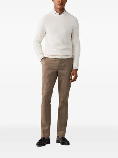 Hackett London Saddle Crew cotton sweater