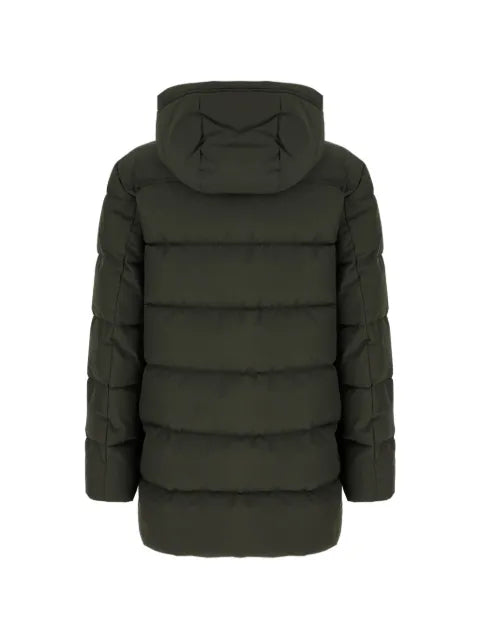 Moorer quilted hooded jacket
