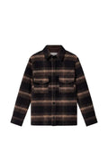 MARANT Kervon check wool-blend overshirt
