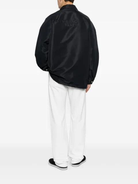 Givenchy embroidered coach jacket