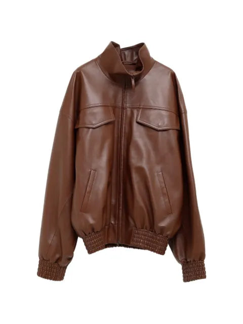 Balenciaga logo-patch panelled jacket
