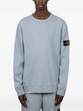 Stone Island 6100017 organic cotton interlock sweatshirt