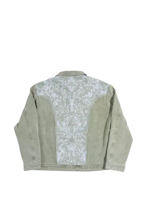 BIRTH OF ROYAL CHILD beaded-embroidery workwear jacket