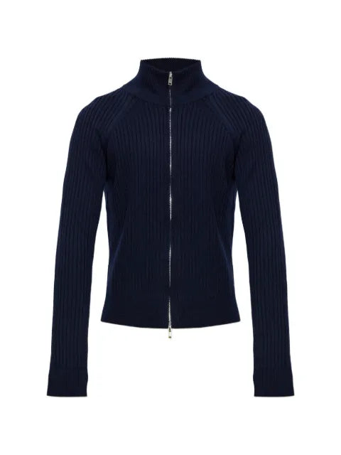 MARANT ribbed-knit zip-up cardigan