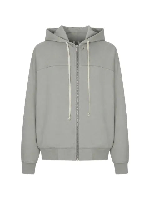 Rick Owens Tower windbreaker in DRK pearl heavy jersey