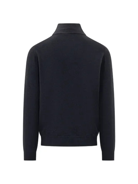 Malo Sergio quarter-zip cashmere sweater