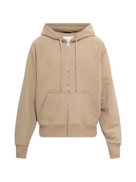 AMI Paris Ami de Coeur zip-up hoodie