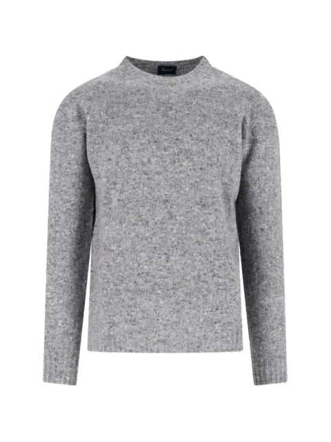 Drumohr marl-knit crew-neck sweater